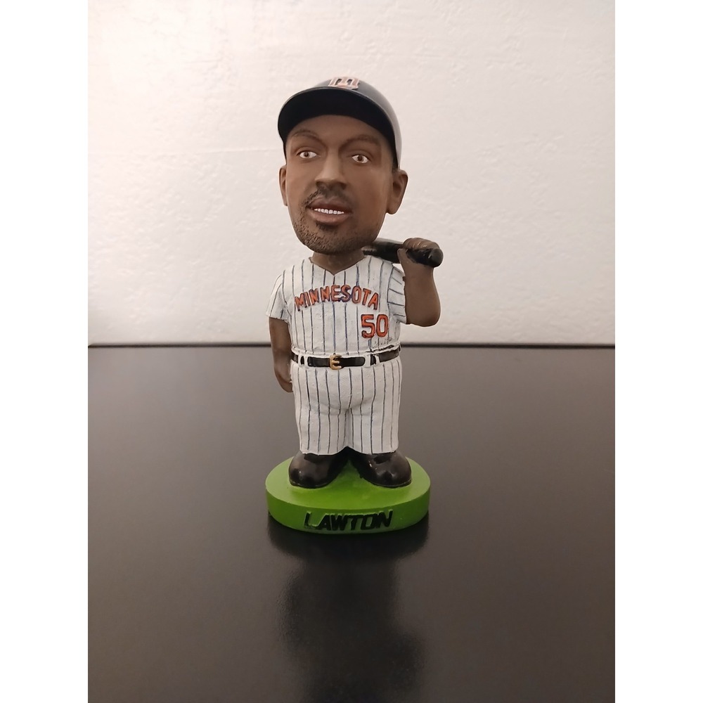 2000 MATT LAWTON Minnesota Twins Bobblehead in Box Stadium #98B5
